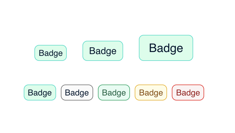 image of badge component
